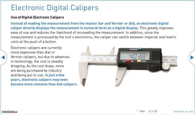 Measurement Tools for Manufacturing